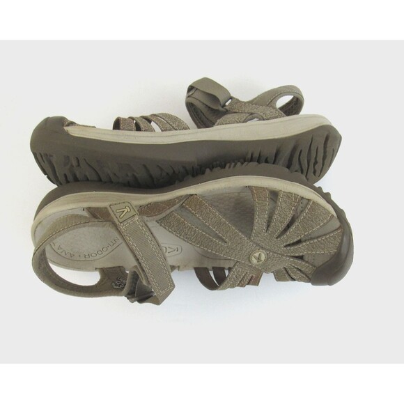 Keen Women's Rose Sandals 1016729 Outdoor Hiking Shitake Brindle Size 10 - Picture 3 of 9